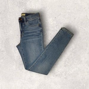 MADEWELL 9" inch mid rise skinny jeans